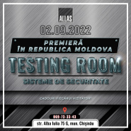 Pentru prima dată în Moldova - TESTING ROOM ALLAS