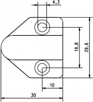 10318-2 - Однокомпонентный кабельный разъем для поверхностной установки