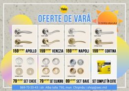 OFERTE DE VARĂ!