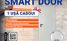 SMART DOOR | Condiții speciale: 1 UȘĂ CADOU!