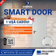 SMART DOOR | Condiții speciale: 1 UȘĂ CADOU!