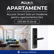 ALLlock - smart lock-uri moderne pentru apartamentul tău!